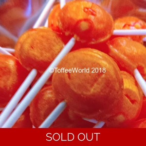 Orange Squash Mega Lollies | Joseph Dobson Sweets